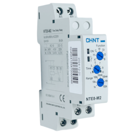 Relé Temporizador Chint NTE8-M2 1segundo-100horas AC220V