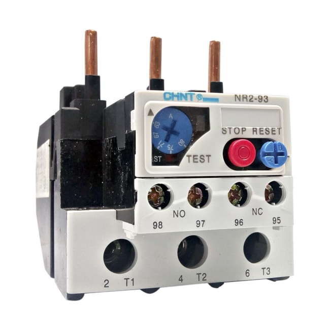 Relé Térmico de Sobrecarga Chint 63~80A NR2-93 Relé Térmico de Sobrecarga Chint 63~80A NR2-93