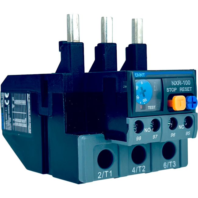 Relé Térmico de Sobrecarga Chint NXR-100 80A-100A Relé Térmico de Sobrecarga Chint NXR-100 80A-100A