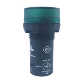 Sinaleiro ABB Verde CL-502G 24V LED Integrado Sinaleiro ABB Verde CL-502G 24V LED Integrado