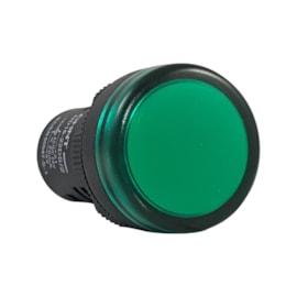 Sinaleiro Chint ND16-22DS/2 Verde LED 24V AC/DC Sinaleiro Chint ND16-22DS/2 Verde LED 24V AC/DC