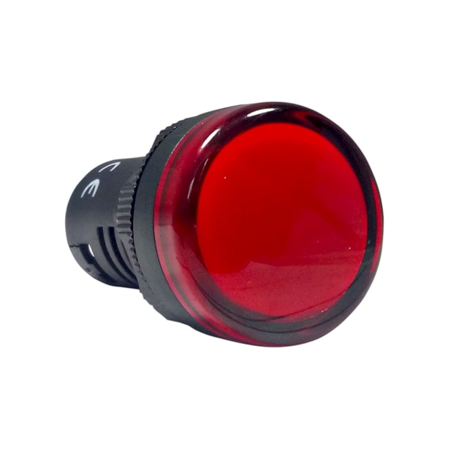 Sinaleiro Iluminado Chint ND16-22DS/2 Vermelho 24V LED