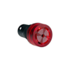 Sinalizador com Buzzer Chint ND16-22FS 24V Vermelho com LED Integrado