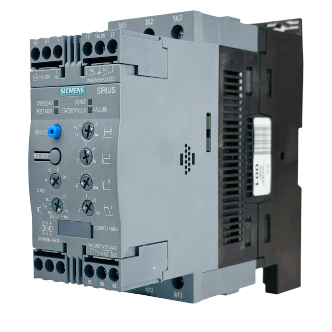 Soft-Starter Siemens SIRIUS 3RW4036-1BB14 45A 22kW/400V Soft-Starter Siemens SIRIUS 3RW4036-1BB14 45A 22kW/400V
