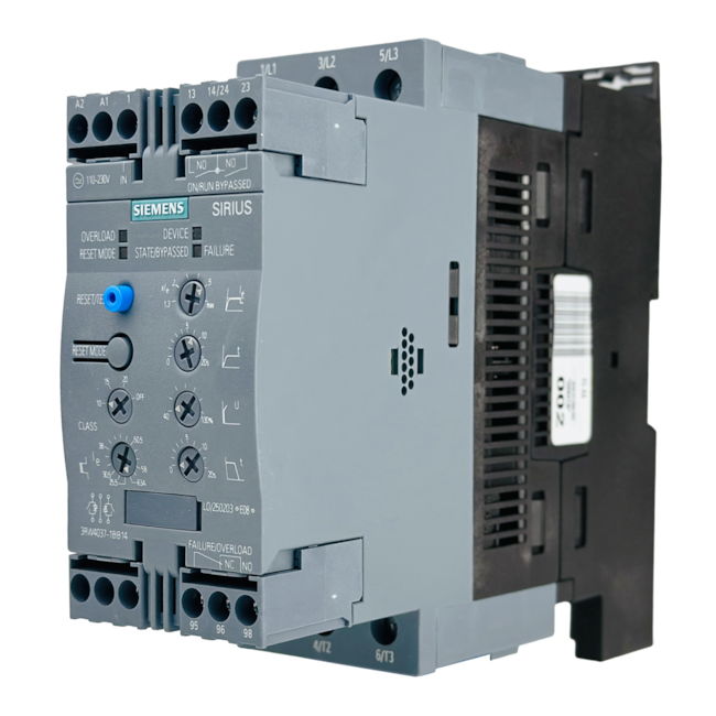 Soft-Starter Siemens SIRIUS 3RW4037-1BB14 63A 30kW/400V Soft-Starter Siemens SIRIUS 3RW4037-1BB14 63A 30kW/400V