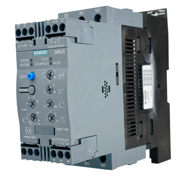 Soft-Starter Siemens SIRIUS 3RW4038-1BB14 72A 37kW/400V Soft-Starter Siemens SIRIUS 3RW4038-1BB14 72A 37kW/400V