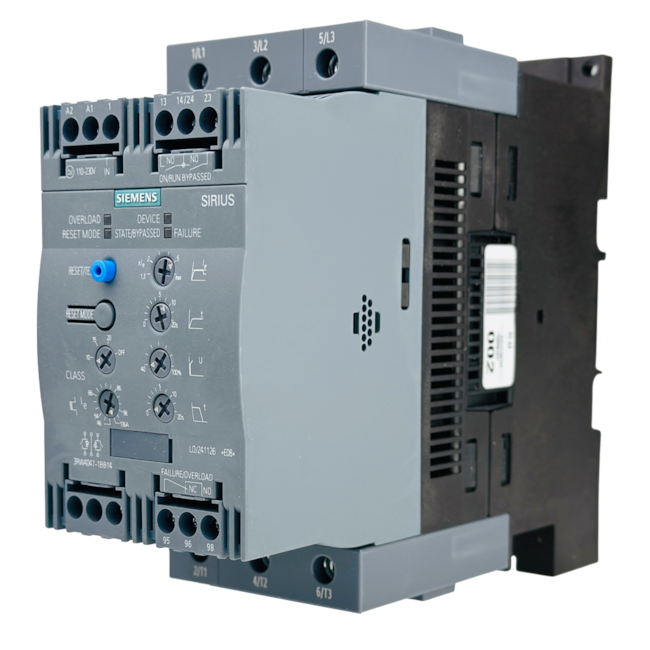 Soft-Starter Siemens SIRIUS 3RW4047-1BB14 106A 55kW/400V Soft-Starter Siemens SIRIUS 3RW4047-1BB14 106A 55kW/400V