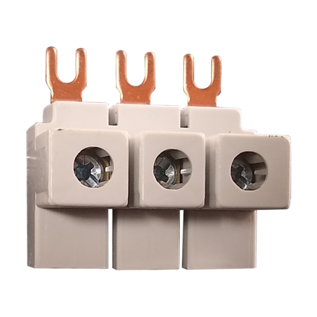 Terminal de Alimentação Trifásico 65A ABB S1-M3-25 Terminal de Alimentação Trifásico 65A ABB S1-M3-25