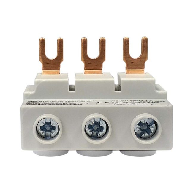 Terminal de Alimentação Trifásico ABB 65A S1-M1-25 Terminal de Alimentação Trifásico ABB 65A S1-M1-25