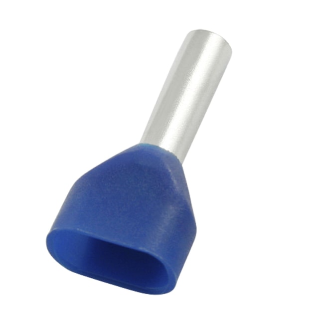 Terminal Ilhós Duplo Penzel TE2510 Azul 100 Unidades Terminal Ilhós Duplo Penzel TE2510 Azul 100 Unidades